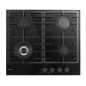 SCHOCK GASKOCHFELD CRYSTAL PC60 1T SCHWARZ GLAS 60 CM