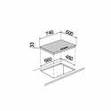 SCHOCK GASKOCHFELD PROFESSIONAL PC75 EDELSTAHL 75 CM