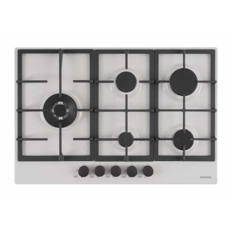 SCHOCK GAS HOB PROFESSIONAL PC75 ALUMINA 75 CM