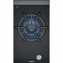 SIEMENS DOMINO GAS HOB 1 BURNER ER326AB70E BLACK CERAMIC GLASS 30 CM
