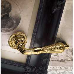 POIGNÉES DE PORTES COLOMBO SUR ROSACE DESIGN ANTOLOGHIA ROMA
