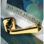 COLOMBO DESIGN DOOR HANDLES PAIR ON ROSE SERIES ANTOLOGHIA BELLAGIO
