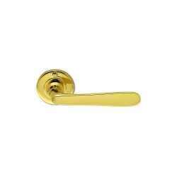 COLOMBO DESIGN DOOR HANDLES PAIR ON ROSE SERIES ANTOLOGHIA PALATINO