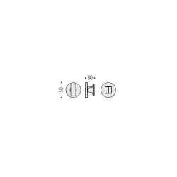 COLOMBO DESIGN WC / BAD ROSETTE MF19 BZG