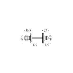 COLOMBO DESIGN WC / BAD ROSETTE ANTOLOGHIA KBU19 BZG 6B