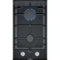 BOSCH PRB3A6B70 DOMINO GAS HOB 2 BURNERS BLACK CERAMIC GLASS 30 CM
