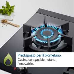 SIEMENS DOMINO GAS HOB 2 BURNERS ER3A6BD70 BLACK CERAMIC GLASS 30 CM