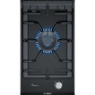BOSCH PRA3A6B70 DOMINO GAS HOB 1 BURNER BLACK CERAMIC GLASS 30 CM