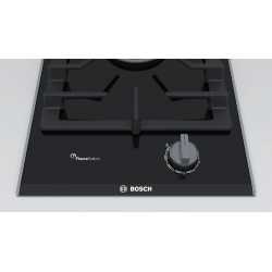 BOSCH PRA3A6B70 PIANO COTTURA A GAS UN FUOCO DOMINO VETROCERAMICA NERA 30 CM