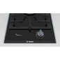 BOSCH PRA3A6B70 DOMINO GAS HOB 1 BURNER BLACK CERAMIC GLASS 30 CM