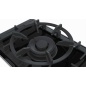 BOSCH PRA3A6B70 DOMINO GAS HOB 1 BURNER BLACK CERAMIC GLASS 30 CM