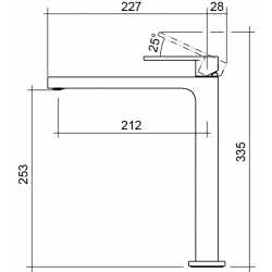 CM HYDRAMIX VICTORY SINGLE LEVER SINK MIXER TAP CHROME
