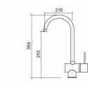 CM ACQUAMIX ISCHIA SINGLE LEVER SINK MIXER TAP CHROME
