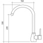 CM ACQUAMIX CAPRI MISCELATORE MONOCOMANDO CROMATO