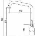 CM EASY MIX LAMBRO EINHAND SPÜLTISCHMISCHER CHROM