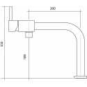 CM ACQUAMIX TREZZE MISCELATORE MONOCOMANDO CROMATO