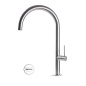 CM HYDRAMIX CERAM SINGLE LEVER SINK MIXER TAP STEEL