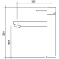 CM ACQUAMIX GALLIPOLI SINGLE LEVER SINK MIXER TAP CHROME