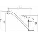 CM EASY MIX ADDA SINGLE LEVER SINK MIXER TAP CHROME