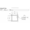 LAVELLO CM IRIDE 45x45 1 VASCA SLIM - FILOTOP - SOTTOTOP ACCIAIO INOX TRATTAMENTO PVD GOLD