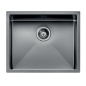 LAVELLO CM IRIDE 57x45 1 VASCA SLIM - FILOTOP - SOTTOTOP ACCIAIO INOX TRATTAMENTO PVD GUN METAL