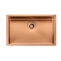 CM IRIDE KÜCHENSPÜLE 1 SCHÜSSEL 77x45 SLIM - UNTERPLATTE - FILOTOP PVD BEHANDLUNG KUPFER BRONZE CM IRIDE KÜCHENSPÜLE 1 SCHÜSSEL 77x45 SLIM - UNTERPLATTE - FILOTOP PVD BEHANDLUNG KUPFER BRONZE