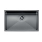 CM IRIDE KÜCHENSPÜLE 1 SCHÜSSEL 77x45 SLIM - UNTERPLATTE - FILOTOP PVD BEHANDLUNG GUN METAL