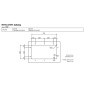CM IRIDE KITCHEN SINK 1 BOWL 77x45 SLIM - UNDERTOP - FILOTOP PVD TREATMENT GUN METAL