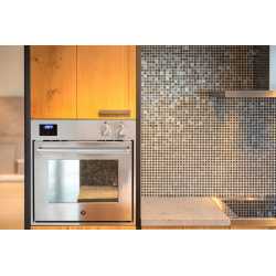 STEEL EINBAU-BACKOFEN ENFASI DESIGN40 EDELSTAHL 60x60