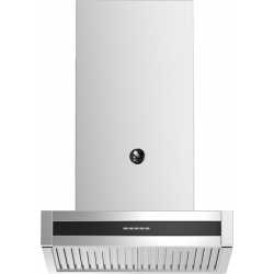 STEEL GENESI CAPPA A PARETE ACCIAIO INOX/FRONTALINO COLORATO 70 CM
