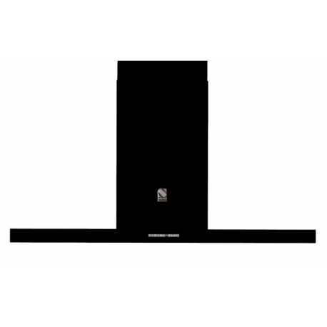 STEEL ENFASI DESIGN40 WANDHAUBE ALL BLACK 90 CM