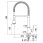 NOBILI BLUES SINGLE LEVER SINK MIXER TAP CHROME PLATED