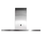 STEEL ENFASI DESIGN40 WALL MOUNTED HOOD STAINLESS STEEL 90 CM