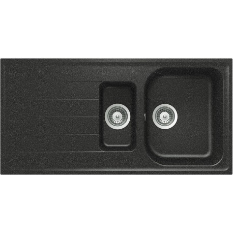 SCHOCK EINBAUSPÜLE LITHOS D150 A CRISTALITE ANTHRAZIT