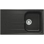 SCHOCK LITHOS ÉVIER 1 CUVE D100 A CRISTALITE ANTHRACITE