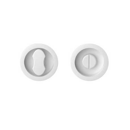 COLOMBO ONE MOOD COLLECTION KIT PUERTAS CORREDERAS DE 2 MANILLAS DE RANURA CON CIERRE DE POMO INODORO