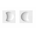 COLOMBO ONEQ MOOD COLLECTION KIT PUERTAS CORREDERAS DE 2 MANILLAS DE RANURA
