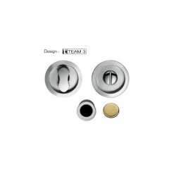 COLOMBO DESIGN OPEN ID211 LK JUEGO DE MANIJAS REDONDAS PARA PUERTAS CORREDIZAS CON CERRADURA