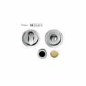COLOMBO DESIGN OPEN ID211 LK SET DE POIGNÉES CUVETTES POUR PORTES COULISSANTES AVEC SERRURE