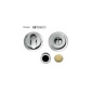 COLOMBO DESIGN OPEN ID211 LK SET DE POIGNÉES CUVETTES POUR PORTES COULISSANTES AVEC SERRURE