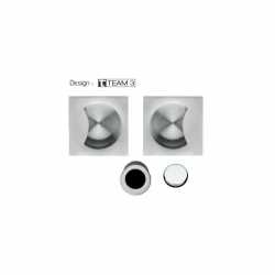 KIT MANIGLIE AD INCASSO PER PORTE SCORREVOLI SENZA SERRATURA COLOMBO DESIGN SERIE OPEN ID311