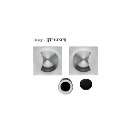 COLOMBO DESIGN OPEN ID311 GARNITUR MUSCHELGRIFF FÜR SCHIEBETÜREN OHNE SCHLOSS