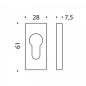 COLOMBO DESIGN CYLINDER ESCUTCHEON MM13 Y