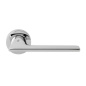 COLOMBO DESIGN DOOR HANDLES PAIR ALATO' SERIES ON ROSE