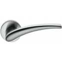 COLOMBO DESIGN DOOR HANDLES PAIR BLAZER SERIES ON ROSE MADE IN ITALY
