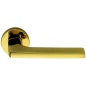 COLOMBO DESIGN DOOR HANDLES PAIR GIRA SERIES ON ROSE MADE IN ITALY