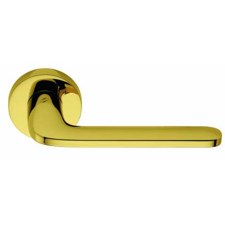 MANIGLIE PER PORTE COLOMBO DESIGN SERIE ROBOQUATTRO SU ROSETTA