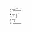 MANIGLIE PER PORTE COLOMBO DESIGN SERIE ROBOCINQUE S