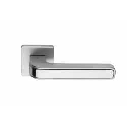 MANIGLIE PER PORTE COLOMBO DESIGN SERIE TECNO SU ROSETTA MOMO DESIGN