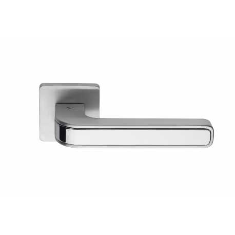 MANIGLIE PER PORTE COLOMBO DESIGN SERIE TECNO SU ROSETTA MOMO DESIGN